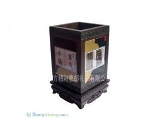 供應(yīng)《中國古代書法-正楷》黑檀木郵票筆筒_禮品、工藝品、飾品_世界工廠網(wǎng)中國產(chǎn)品信息庫